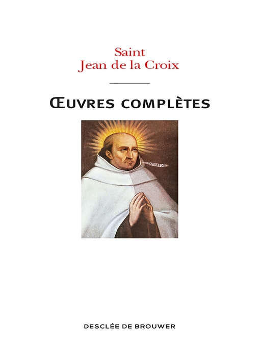 Cover image for Oeuvres complètes de saint Jean de la Croix